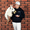 Skippi Hobby Horse z kantarem - Almond - A3 HH - prezent na dzień dziecka