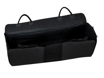 Mata dla psa do samochodu na siedzenie wodoodporna czarna