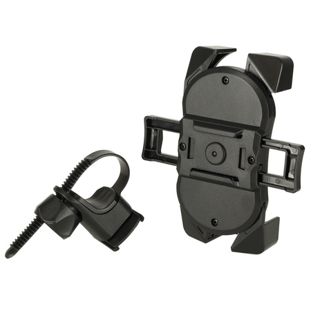 Uchwyt rowerowy na telefon do roweru motocyklowy hulajnogi wózka C51 solidny mocny