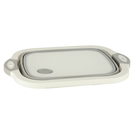 Miska składana silikonowa deska do krojenia ociekacz zlew turystyczna