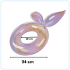 Kółko do pływania koło dmuchane syrena z brokatem galaxy 94 cm XXL max 60kg