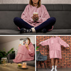 Bluzair Koco Bluza Oversize z Kapturem Polska 4w1