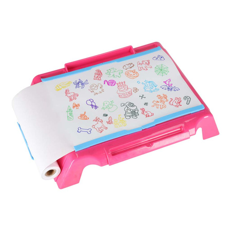 Projektor rzutnik stolik do rysowania karty różowy