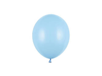 Balony lateksowe Strong Niebieskie, Pastel Baby Blue, 12cm, 100 szt.