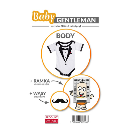 Baby Gentleman - Body - Rozmiar 68