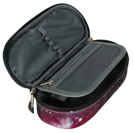 Piórnik szkolny jednokomorowy saszetka St. Right nebula