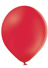 Balony lateksowe B105 Czerwone, Pastel Red, 30cm, 100 sztuk,