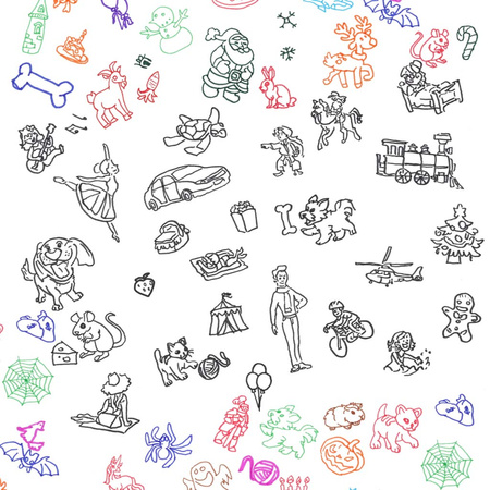 Projektor rzutnik stolik do rysowania karty niebieski