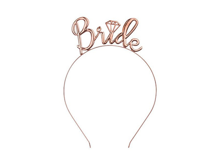 Opaska Bride, różowe złoto Rose Gold