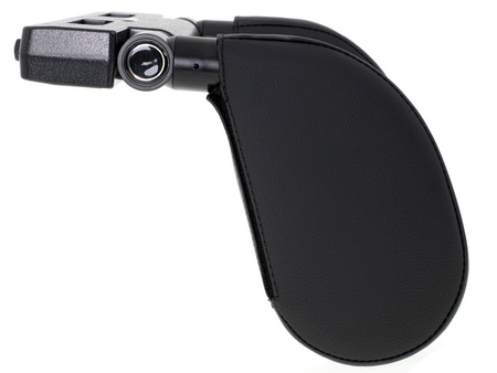 Zagłówek samochodowy poduszka podróżna oparcie na głowę szyje do samochodu regulowane czarny