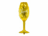 Balon Foliowy - Kieliszek Szampana Cheers, złoty, 28x80 cm