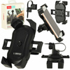 Uchwyt rowerowy na telefon do roweru motocyklowy hulajnogi wózka C51 solidny mocny
