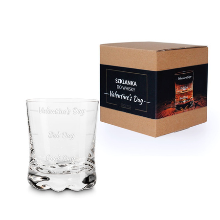 Szklanka do whisky Walentynki dla niej niego