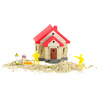 Piasek dla dzieci 750g domek foremki figurki zestaw kreatywny