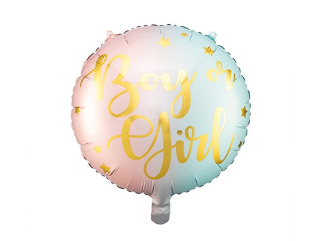 Balon foliowy Boy or Girl, 35cm