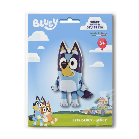 Balon foliowy Pies Bluey 91cm - pakowany