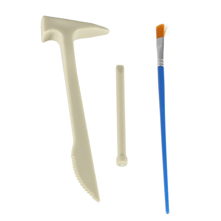 Dinozaury wykopaliska jajko XL dinozaura 12 figurek zestaw archeologiczny