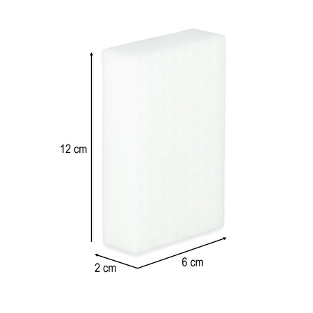 Magiczna gąbka z melaminy usuwa trudne plamy