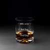 Szklanka do whisky drinków Who cares prezent