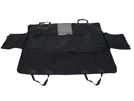 Mata dla psa do samochodu na siedzenie wodoodporna czarna