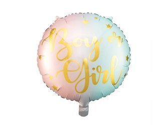 Balon foliowy Boy or Girl, 35cm