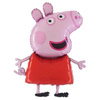 Balon Foliowy - Świnka Peppa, 104cm pakowany