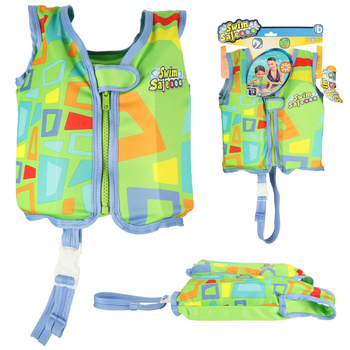 Kamizelka piankowa do pływania kapok dla dzieci BESTWAY 32176 11-19 kg zielona