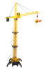 Dźwig Żuraw budowlany zdalnie sterowany  RC z hakiem 4CH 128cm