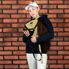 Skippi Hobby Horse z kantarem - Karmel - A3 HH - prezent na dzień dziecka