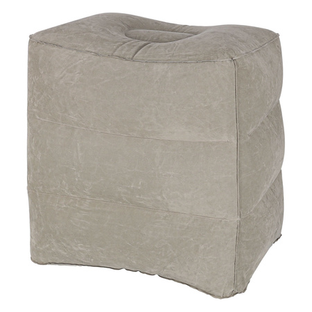 Podnóżek nadmuchiwany pod nogi puf turystyczny 3 poziomy wysokości