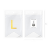 Baner DIY 16x12 cm - literka L