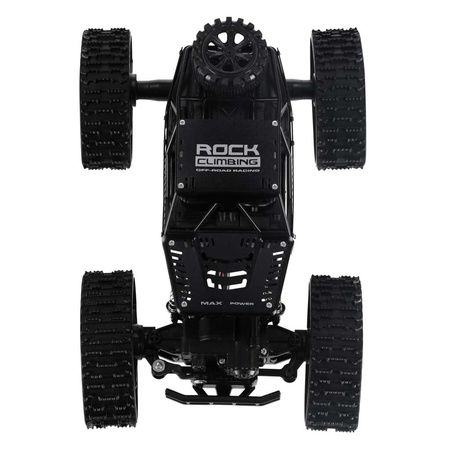 Samochód zdalnie sterowany na pilota RC Rock Crawler 4x4 LHC012 auto 2w1 czarny