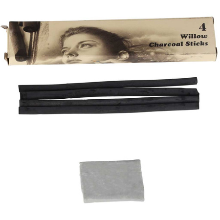 Ołówki do szkicowania rysowania zestaw plastyczny 54 elementy