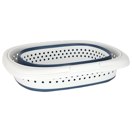 Kosz na pranie składany silikonowy duży koszyk 32L