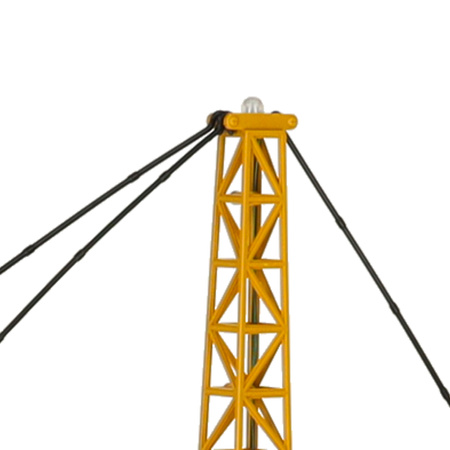 Dźwig Żuraw budowlany zdalnie sterowany  RC z hakiem 4CH 128cm