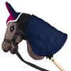 Zestaw Skippi - Hobby Horse Gniady - Derka i nauszniki - fuksja i granat