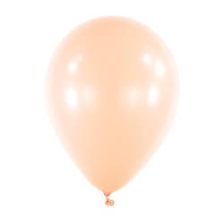 Balony lateksowe Brzoskwiniowe, Decorator Macaron Peach, 28cm, 50 szt.