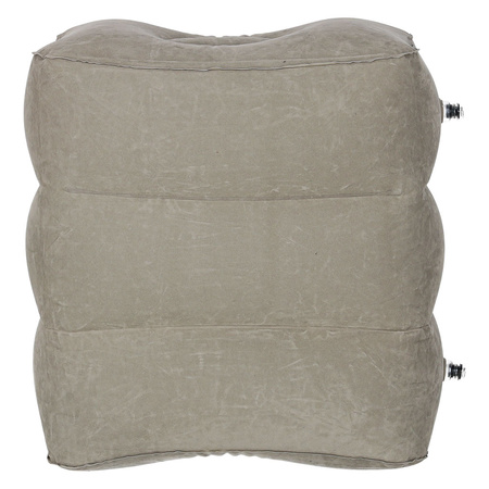 Podnóżek nadmuchiwany pod nogi puf turystyczny 3 poziomy wysokości