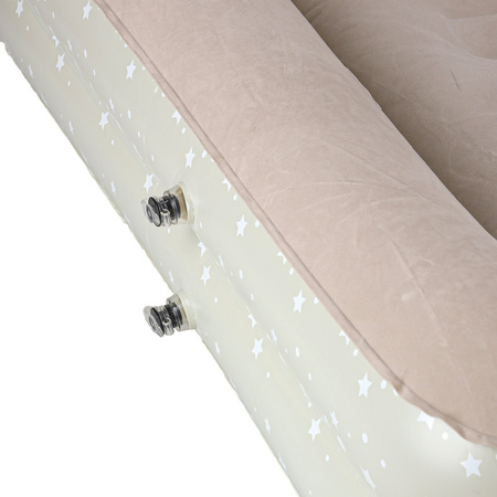 Materac dmuchany do spania dla dzieci jednoosobowy łóżko pompka