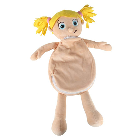 Lalka maskotka nauka anatomii dziewczynka