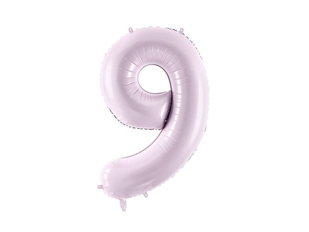 Balon foliowy Cyfra ''9"', 72cm, fiolet