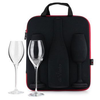 Kieliszki na wino musujące w etui diVinto Harmony