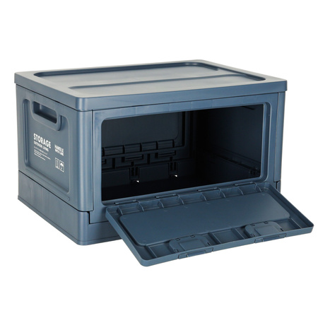 Organizer do bagażnika samochodowy pudełko skrzynka składana 25l granatowa