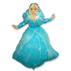 Balon Foliowy Księżniczka Elsa - Kraina Lodu, 35 cm, na patyk