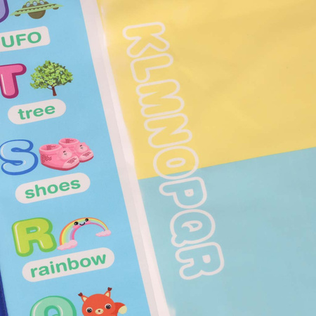 Mata wodna do malowania rysowania wodą mazaki pieczątki szablony wałek 100x80cm alfabet