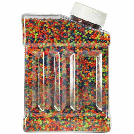 Kulki żelowe wodne hydrożelowe do kwiatów multicolor 250g 50 000szt. 7-8mm