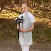 Peleryna Skippi dla Hobby Horse - szara - prezent dla dziewczynki