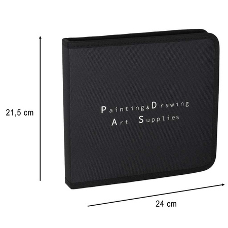 Ołówki do szkicowania rysowania zestaw plastyczny 54 elementy