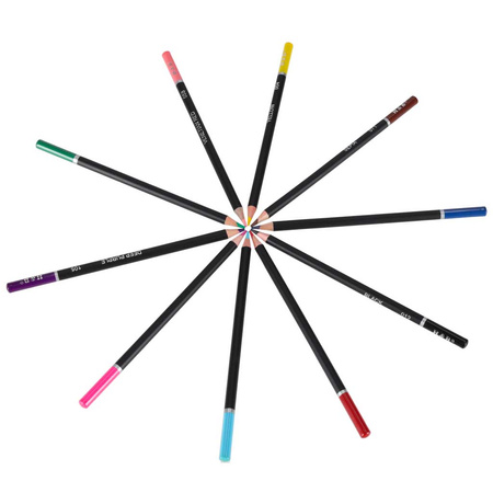 Kredki ołówkowe kolorowe w etui zestaw 120 sztuk