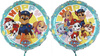 Balon foliowy Psi Patrol okrągły 46 cm, pakowany